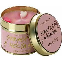 Grapefruit & Nectarine Tin Candle