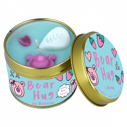 Bear Hug Tin Candle