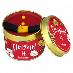 Sleighin' It Candle Christmas