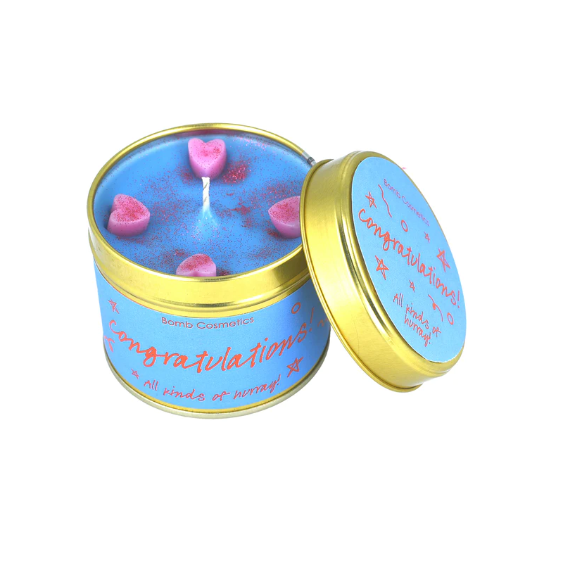 Congratulations Tin Candle