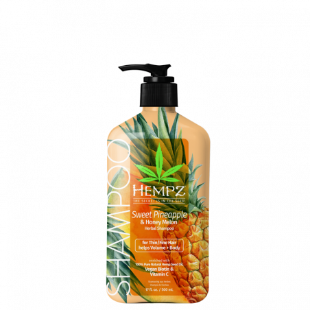 Sweet Pineapple & Honey Melon Herbal Shampoo for dull and fine hair