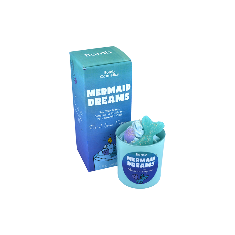 Mermaid Dreams Piped Candle