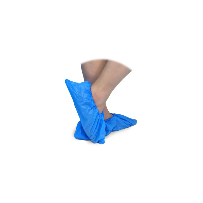 Blue Plastic Slippers