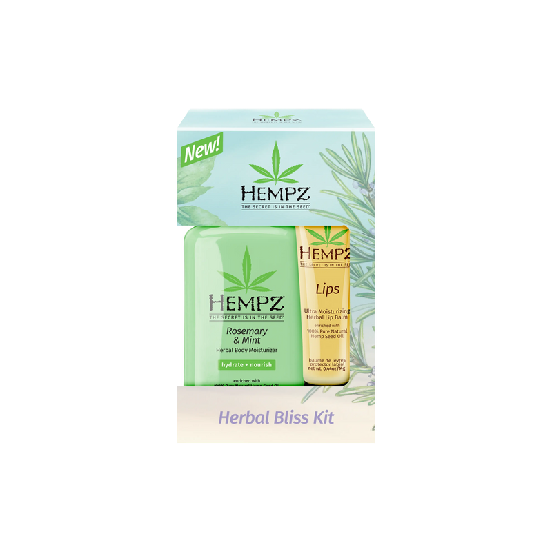 Herbal Bliss Moisturizer & Lip Balm Kit