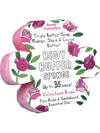 Velveteen Rose Flower Body Buffer