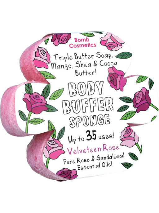 Velveteen Rose Flower Body Buffer Velveteen Rose Flower Body Buffer