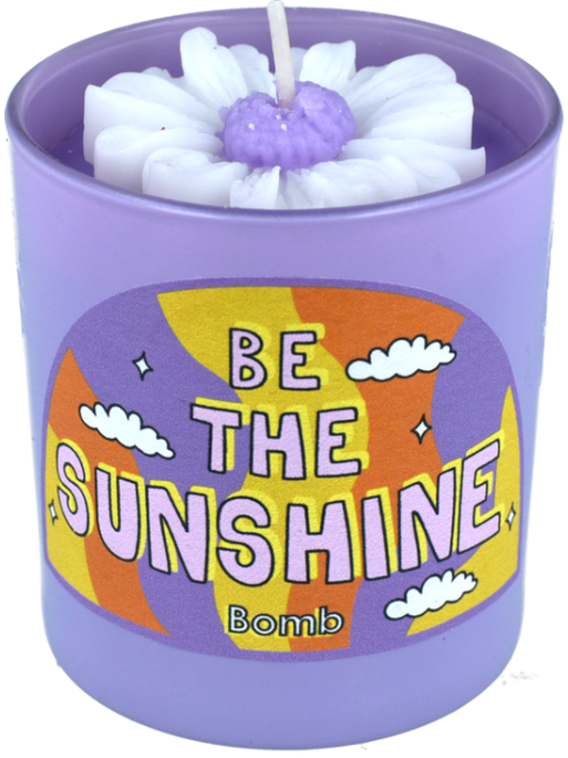 Be The Sunshine Glass Candle