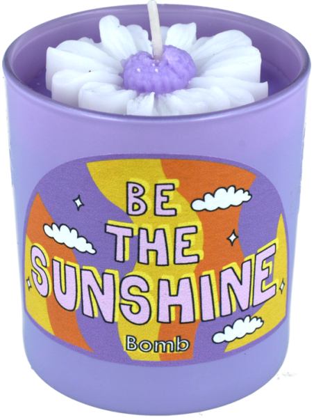 Be The Sunshine Glass Candle