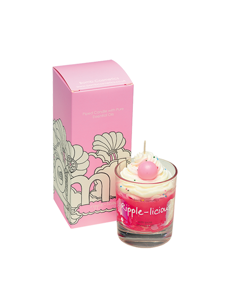 Ripple-Licious Piped Candle