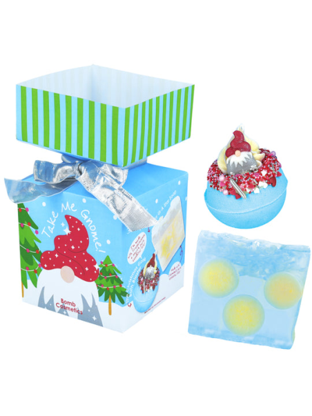 Ensemble Mini Cracker Take Me Gnome - Noël