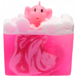 Pink Elephants & Lemonade Sliced Soap