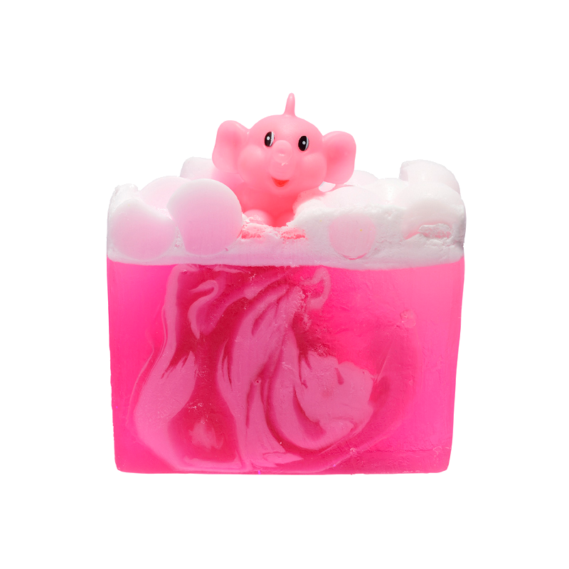 Pink Elephants & Lemonade Sliced Soap