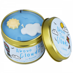 Above the Clouds Tin Candle