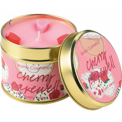 Cherry Bakewell Tin Candle