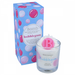 Bubblegum Piped Candle