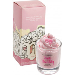 Bougie Fouettée Pink Bubbly